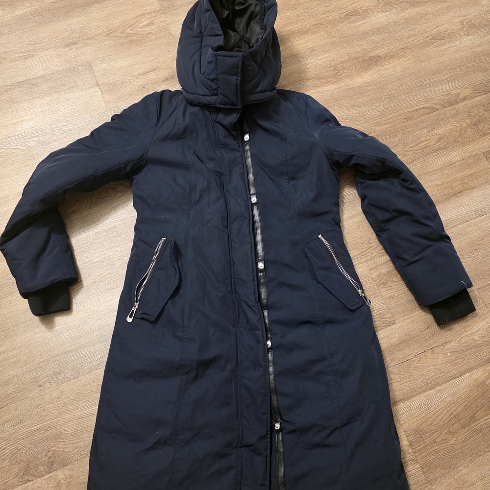 NOIZE KRISTEL WINTER PARKA MOONSTONE NAVY size S  Puffer Coat